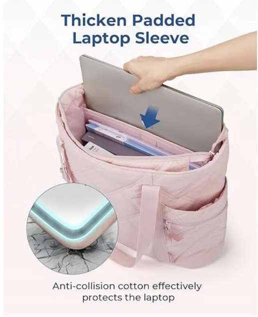 Chic Zip & Strap Women's Tote