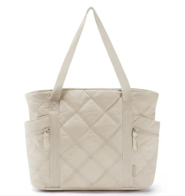 Chic Zip & Strap Women's Tote