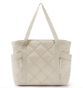 Chic Zip & Strap Women's Tote