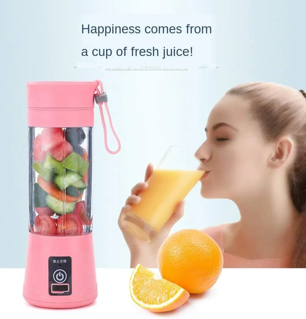 Mini Electric Juicer USB Charging Smoothie Milkshake Maker Automatic Fresh Squeezer Fruit Portable Orange Lemon Kitchen Blender