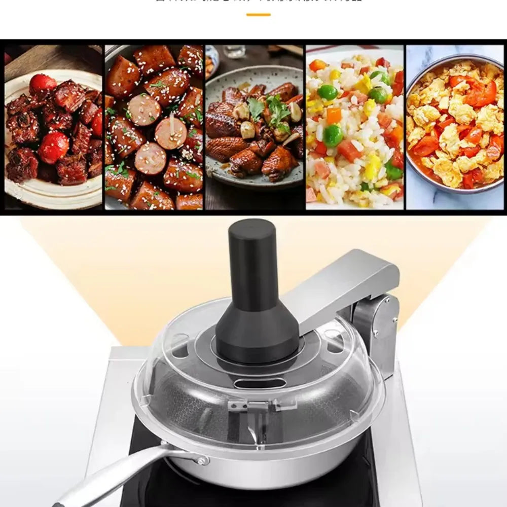 Commercial Cooking Robot Machine  All-in-One Kitchen Cooker with Blender, Multifunctional, Fast Heat, Easy Clean, for Restaurant