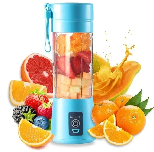 Mini Electric Juicer USB Charging Smoothie Milkshake Maker Automatic Fresh Squeezer Fruit Portable Orange Lemon Kitchen Blender