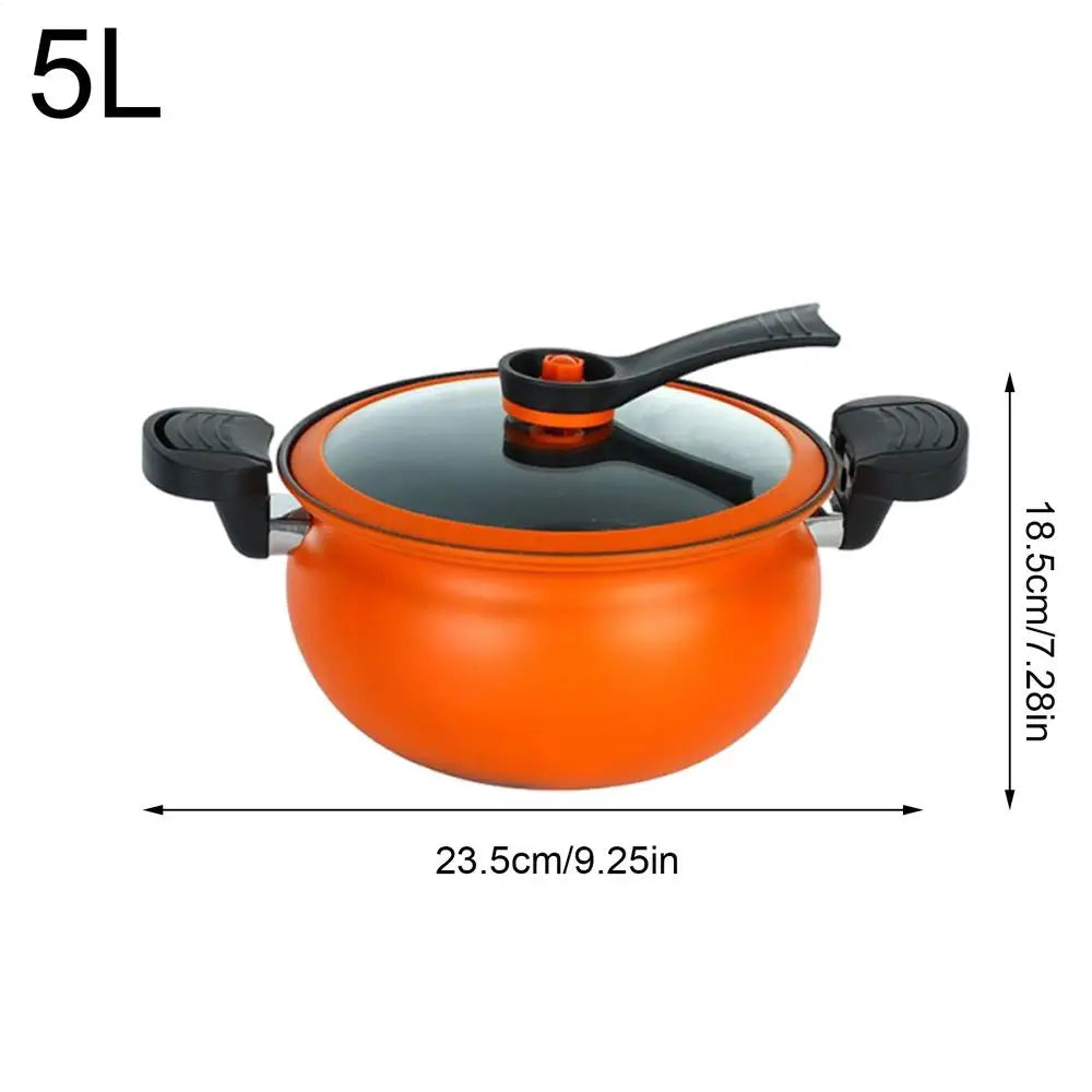 Cooking Pot Large Heavy Duty Cookware Kitchen Pots Cookware Nonstick Saucepan for Gas Ceramic Electric Stove Home Kitchen